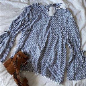 Bell Sleeve Blouse